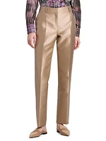 Metallic Tailored Trousers