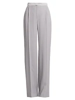 Pleated Relaxed-Fit Trousers