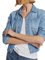 Janelle Denim Shirt Jacket