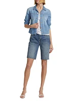 Janelle Denim Shirt Jacket