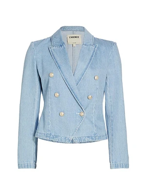 Robbie Tailored Denim Blazer