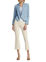 Robbie Tailored Denim Blazer