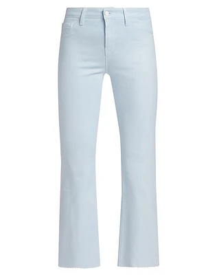 Kendra High-Rise Cropped Flare Jeans