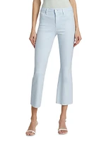 Kendra High-Rise Cropped Flare Jeans