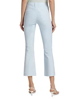 Kendra High-Rise Cropped Flare Jeans