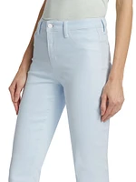 Kendra High-Rise Cropped Flare Jeans