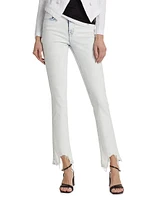 Harmon Distressed Mid-Rise Skinny Jeans