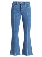 Rue High-Rise Boot-Cut Crop Jeans