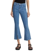 Rue High-Rise Boot-Cut Crop Jeans