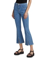 Rue High-Rise Boot-Cut Crop Jeans