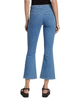 Rue High-Rise Boot-Cut Crop Jeans