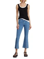 Rue High-Rise Boot-Cut Crop Jeans