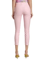 Margot Coated High-Rise Crop Jeans