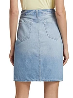 Tylee Denim Knee-Length Skirt