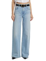 Loli High-Rise Stretch Wide-Leg Jeans