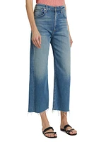 Lyra Wide-Leg Crop Jeans