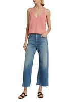 Lyra Wide-Leg Crop Jeans