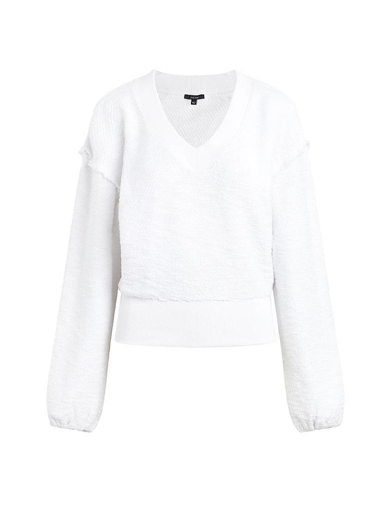 The Carolyn V-Neck Sweatshirt