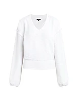 The Carolyn V-Neck Sweatshirt