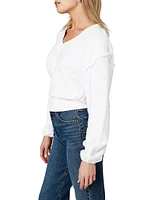 The Carolyn V-Neck Sweatshirt