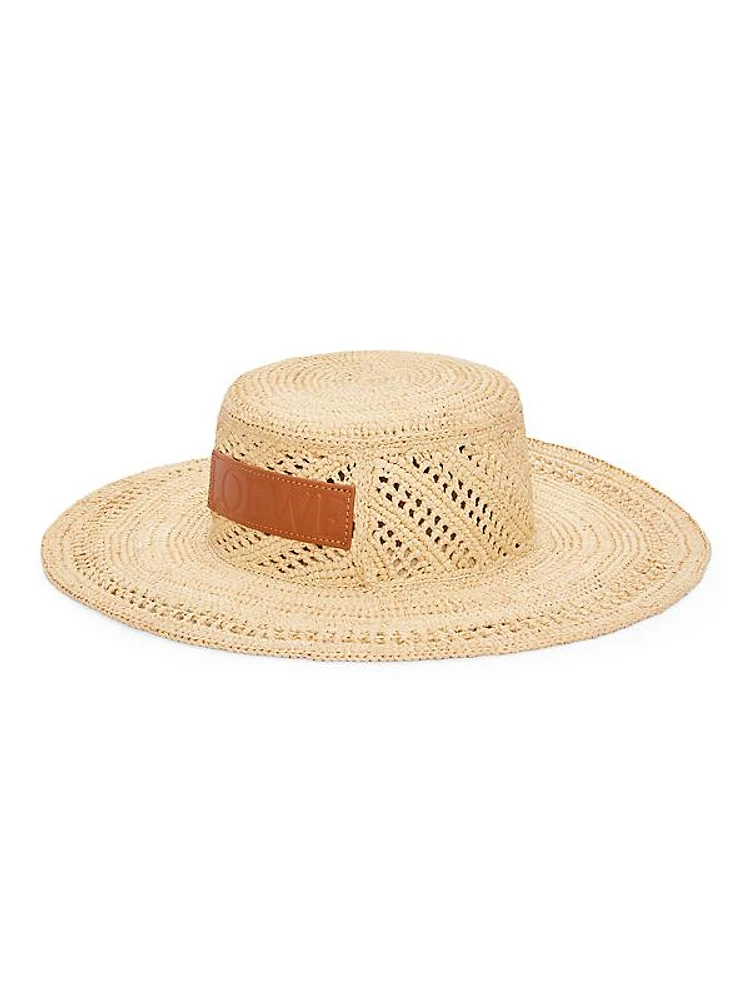 LOEWE x Paula's Ibiza Ajoure Logo Fisherman Hat