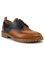 Apron Stitch Leather Derbys