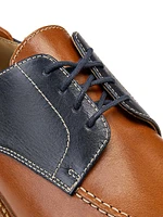 Apron Stitch Leather Derbys