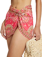 Seashell Twisted Miniskirt