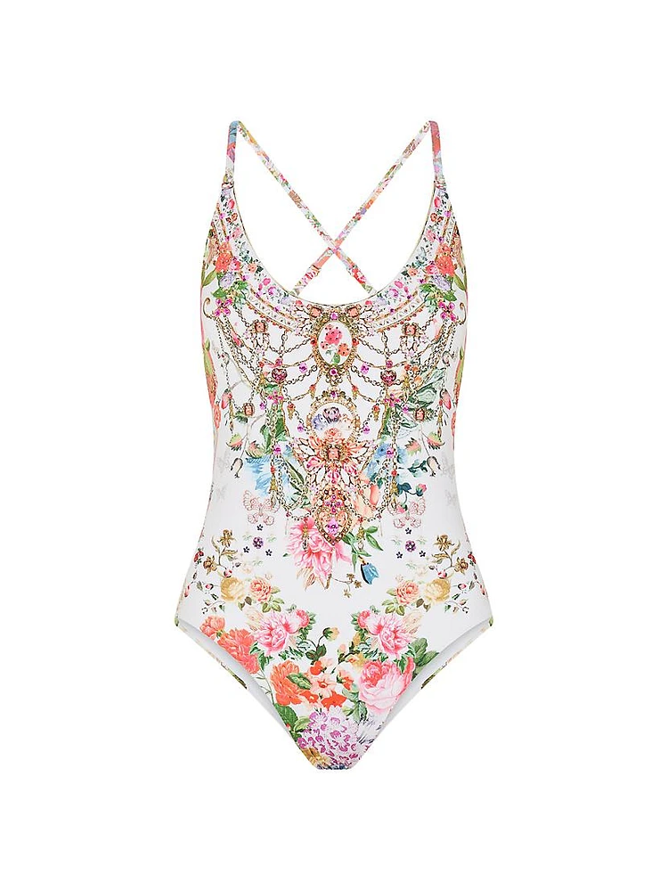 Floral One-Piece Swimsuit