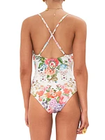 Floral One-Piece Swimsuit