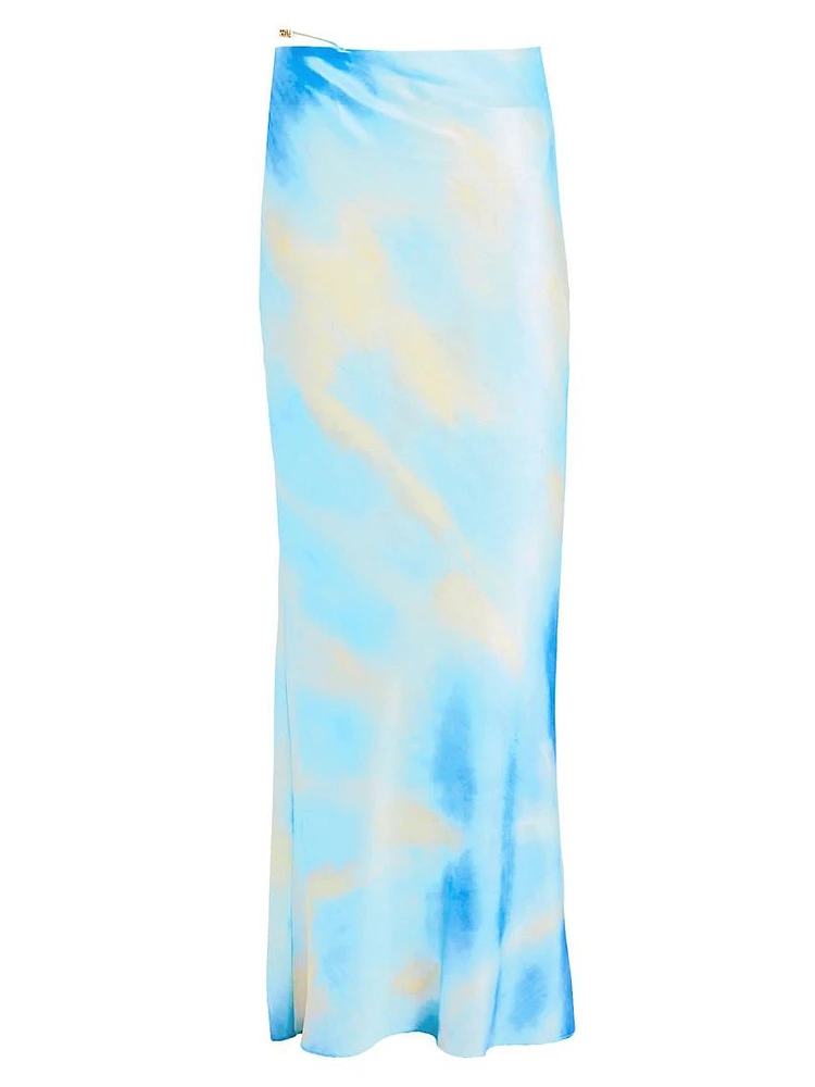 Silvana Silk Maxi Skirt