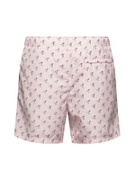 Drink Drawstring Swim Shorts