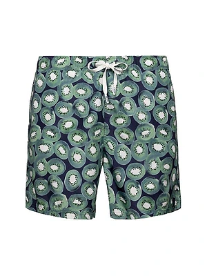 Kiwi Drawstring Swim Shorts