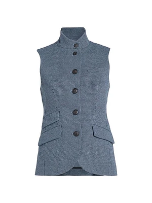 Slade Jacquard Vest Top