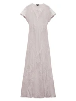 Delancy Eyelet Maxi Dress