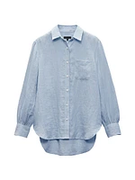 Maxine Stripe Linen Shirt