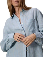 Maxine Stripe Linen Shirt