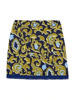 Western Paisley Miniskirt