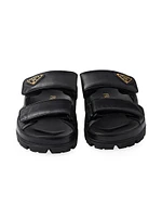 Nappa Leather Slides