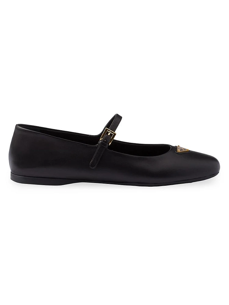 Nappa Leather Ballerinas