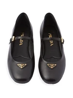 Nappa Leather Ballerinas