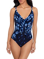 Indio Saki Tie-Waist One-Piece Swimsuit