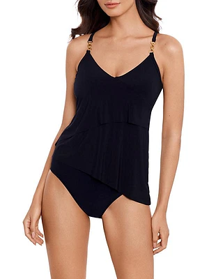 Eliza Chain-LinkTankini Top