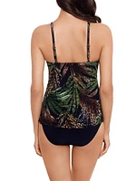 Nighthawk Clo Draped Tankini Top