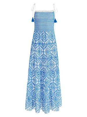 Marna Tie-Strap Maxi Dress