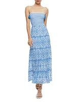 Marna Tie-Strap Maxi Dress