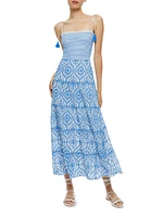 Marna Tie-Strap Maxi Dress