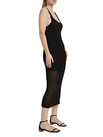 Bray Crochet Scoopneck Midi-Dress