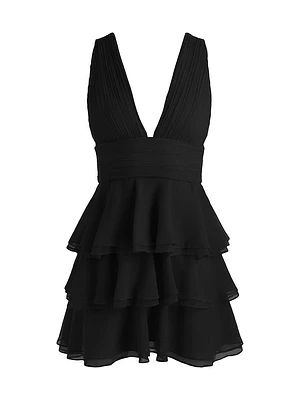 Holly Tiered Ruffle Minidress