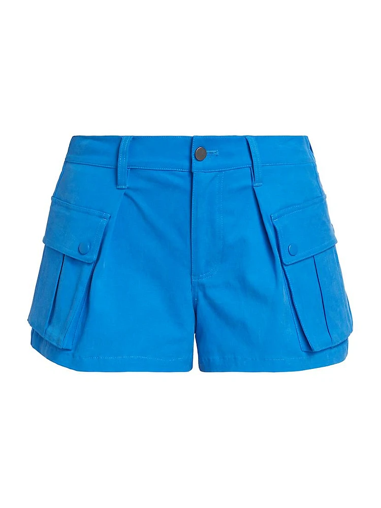 Joette Low-Rise Cargo Shorts